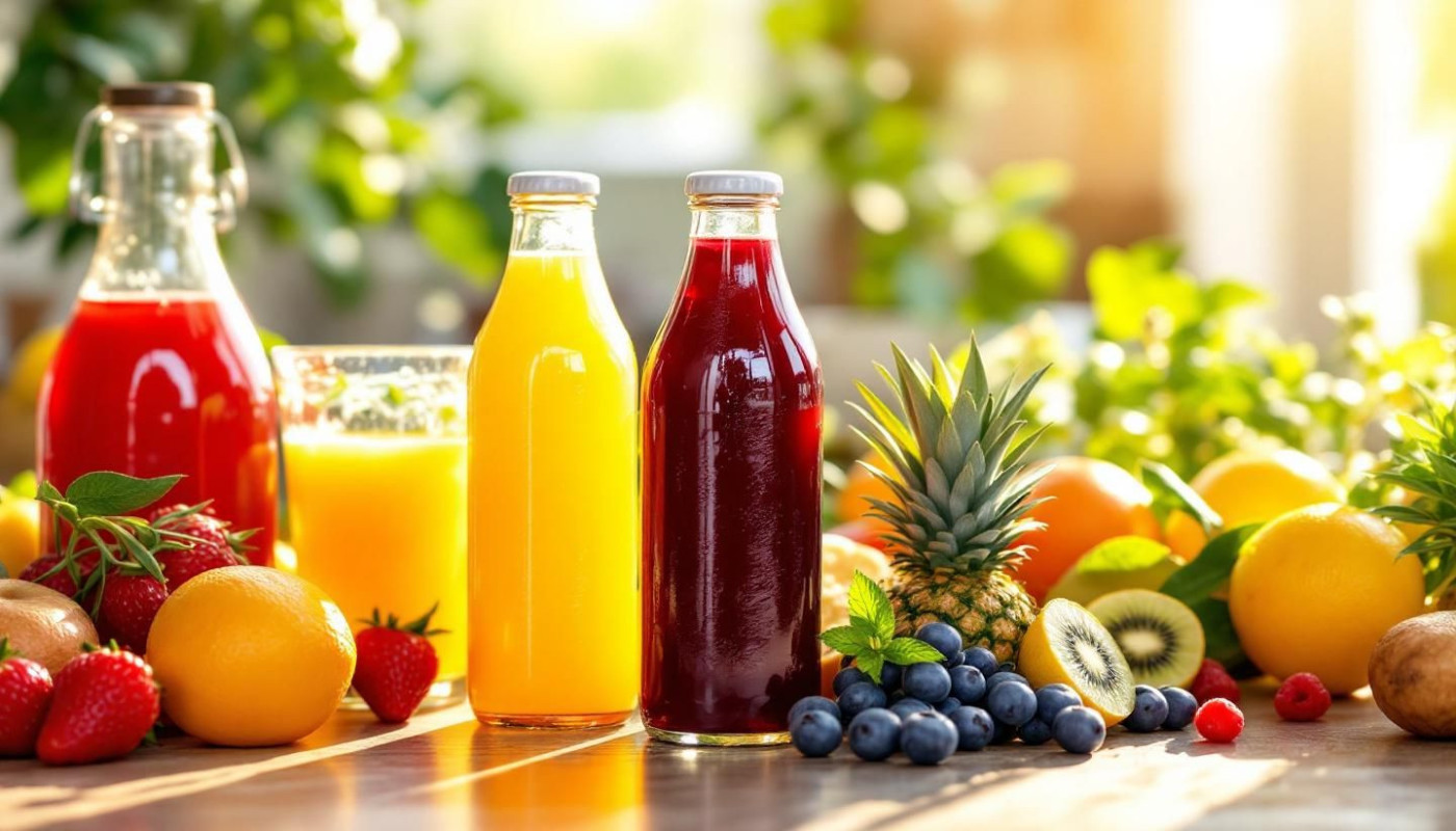 Les bienfaits des jus de fruits 100% naturels sur la santé