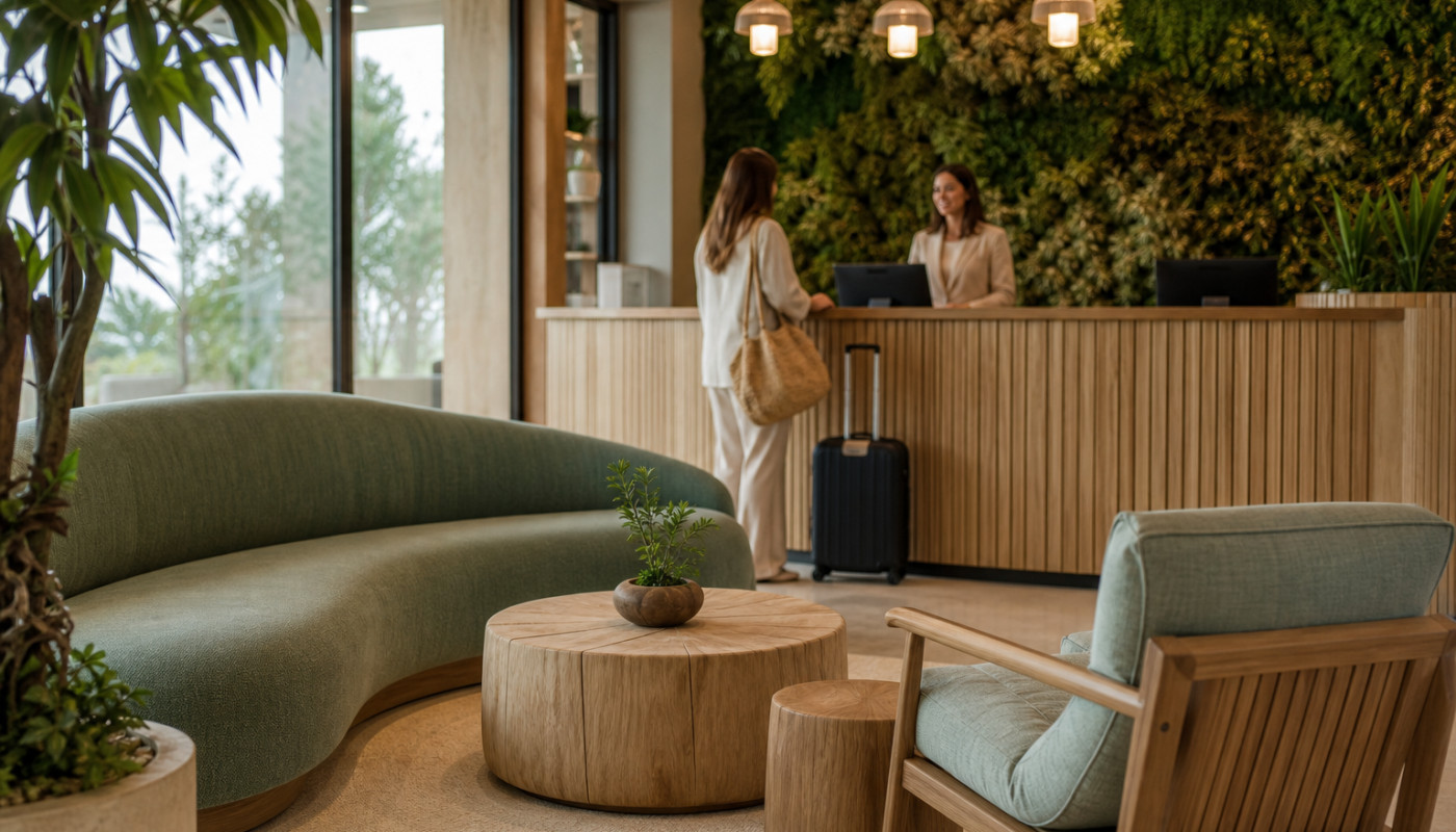 Mobilier hotel : quand le design éco-responsable bouleverse les standards de l’hôtellerie